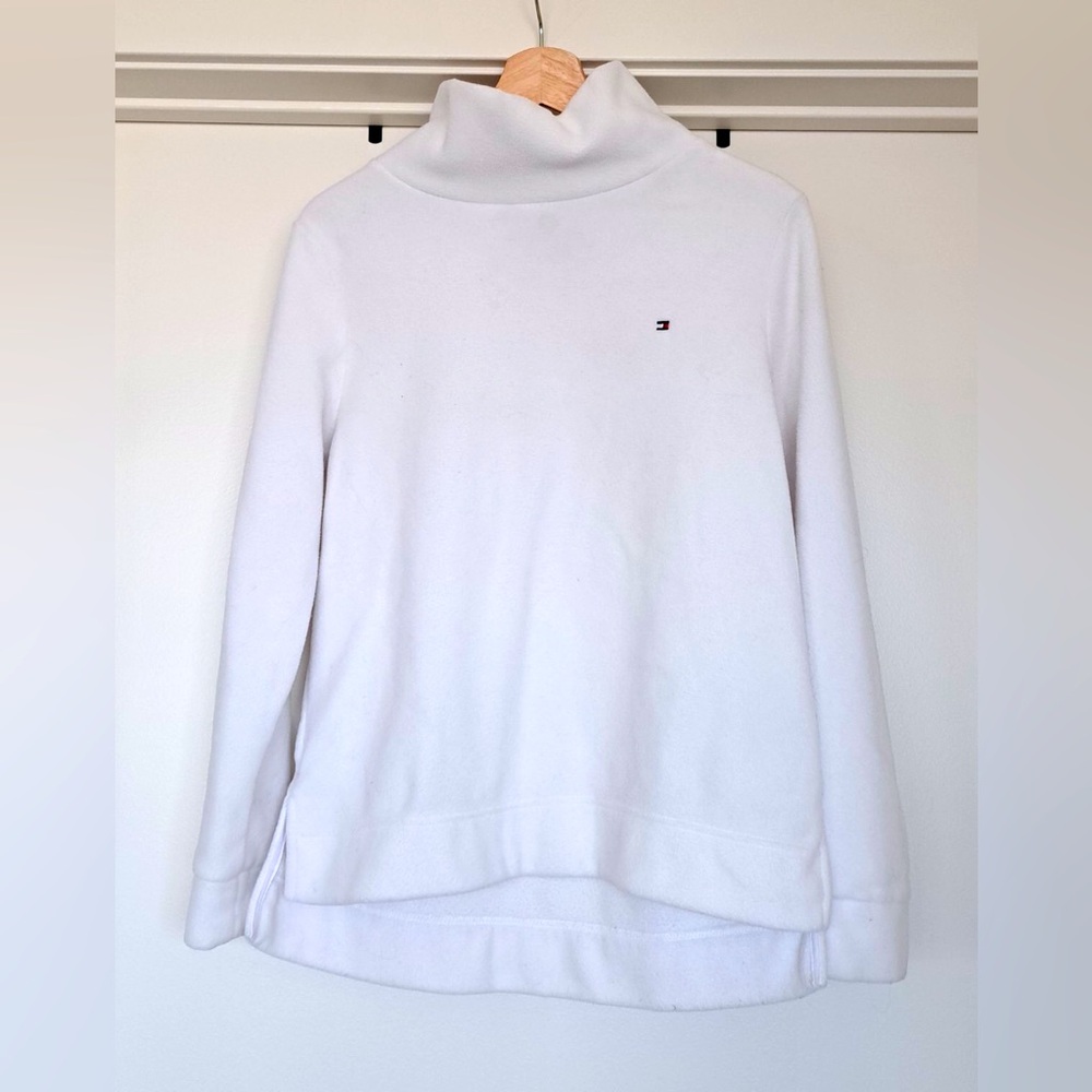 White Tommy Hilfiger Turtleneck